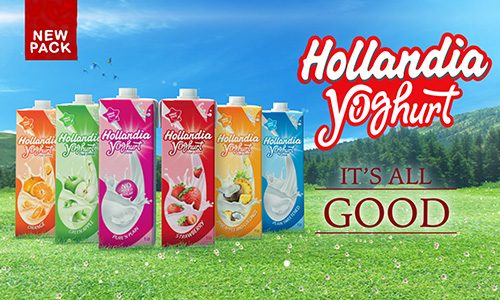 Hollandia Yoghurt Introduces its new colourful packs
